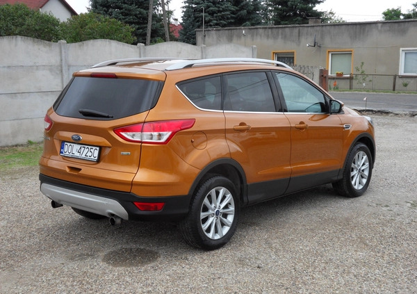 Ford Kuga cena 74907 przebieg: 120000, rok produkcji 2016 z Warta małe 254